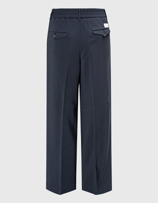 Wide-Leg Hose Astrid Crop Coulisse