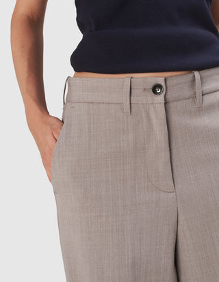 Wide-Leg Woll-Mix Hose Karen