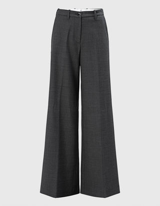 Woll-Mix Palazzo Chino Hose Nadia