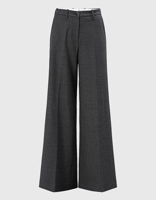 Wide-Leg Woll-Hose Nadia