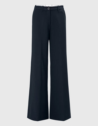 Wide-Leg Woll-Hose Nadia