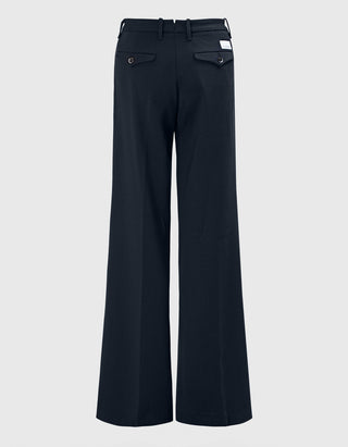 Woll-Mix Palazzo Chino Hose Nadia