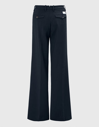 Wide-Leg Woll-Hose Nadia