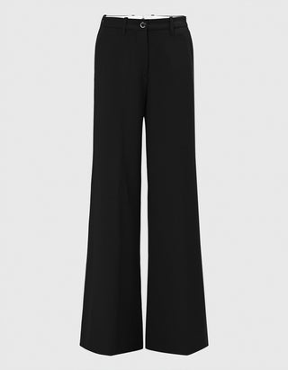 Woll-Mix Palazzo Chino Hose Nadia