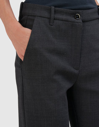 Woll-Mix Bootcut Hose Paolina