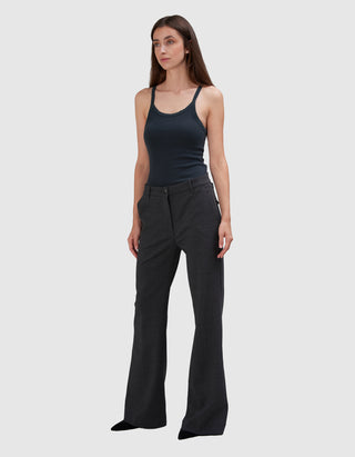 Woll-Mix Bootcut Hose Paolina