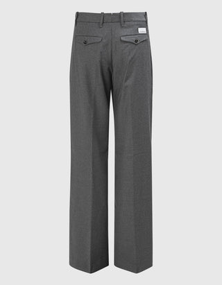 Wide-Leg Bundfalten-Hose Regine Palazzo