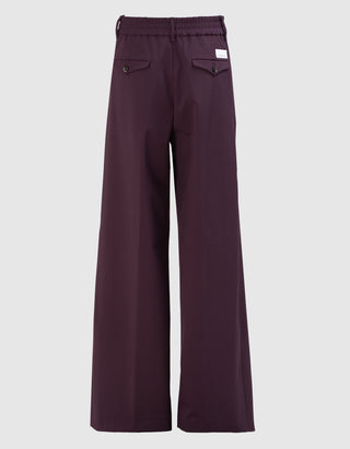 Wide-Leg Woll-Mix Hose Astrid