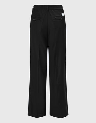 Wide-Leg Woll-Hose Astrid mit Seidenanteil