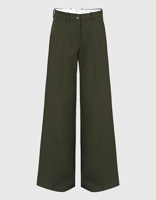 Wide-Leg Woll-Hose Nadia