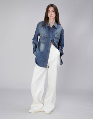 Leinen-Mix Hose
