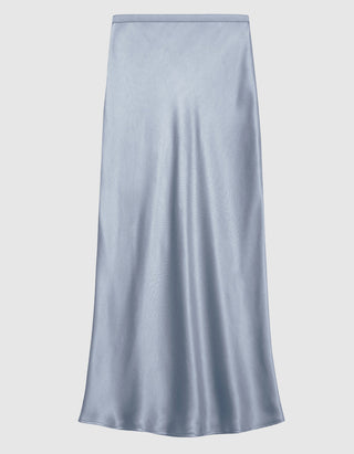 High-Rise Midi Seiden-Rock Bar