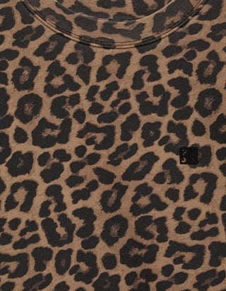 Oversize Sweatshirt Miles im Leo-Design