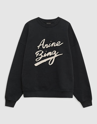 Oversize Sweatshirt Miles Signature mit Label-Wording