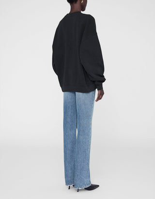 Oversize Sweatshirt Miles Signature mit Label-Wording