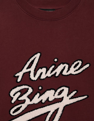 Oversize Sweatshirt Miles Signature mit Label-Wording