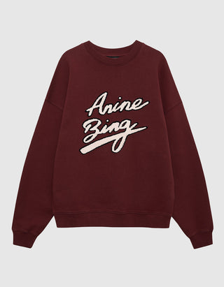 Oversize Sweatshirt Miles Signature mit Label-Wording