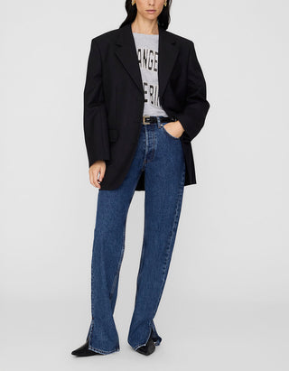 Bedrucktes Cropped T-Shirt Johnny im Vintage-Look