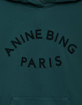 Oversize Hoodie Harvey Paris mit Label-Wording