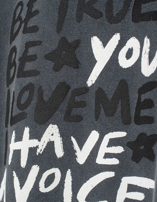 Bedrucktes Oversize Sweatshirts Miles