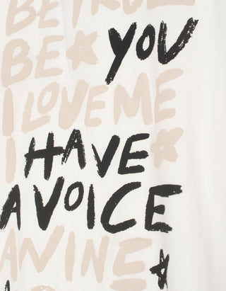 Bedrucktes Oversize T-Shirt Walker