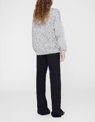 Oversize Strickpullover Sydney mit Label-Wording