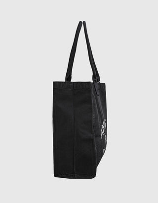 Baumwoll-Tote Bag Canvas mit Label-Wording