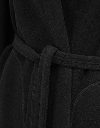 Wende-Kaschmir-Mantel mit Bindegürtel