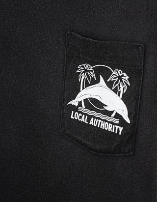 Bedrucktes T-Shirt Malibu Rehab im Vintage-Look