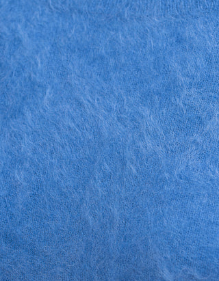 Fuzzy Kurzarm-Kaschmir-Pullover Brushed Belli