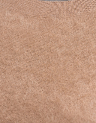 Fuzzy Kaschmir-Pullover Brushed Mira