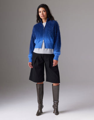 Fuzzy Kaschmir-Cardigan Brushed Dip Toto