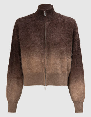 Fuzzy Kaschmir-Cardigan Brushed Dip Toto