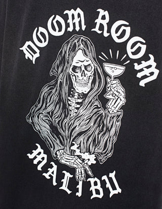 Bedrucktes T-Shirt Doom Room im Vintage-Stil