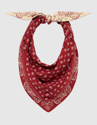 Triangel-Tuch The Wild Rag Reversible Paisley mit Seidenanteil