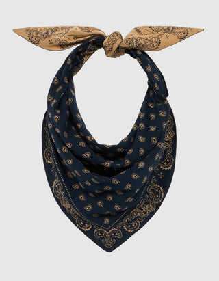 Triangel-Tuch The Wild Rag Reversible Paisley mit Seidenanteil