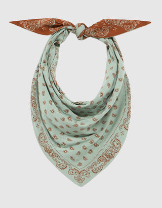Triangel-Tuch The Wild Rag Reversible Paisley mit Seidenanteil