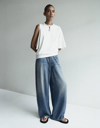 Wide-Leg Baggy-Jeans Flyweight