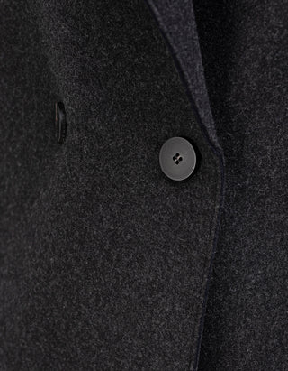 Woll-Mantel mit Kaschmiranteil