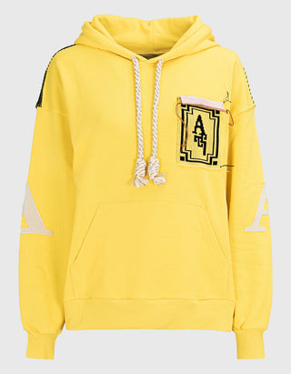 Limited Edition Oversize Hoodie mit Stickereien