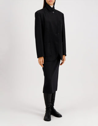 Blazer-Jacke aus Kaschmir