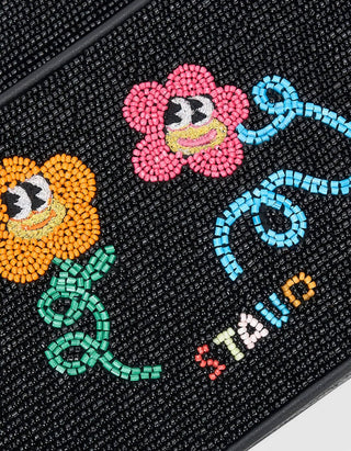 Schultertasche Tommy Beaded mit Perlenverzierung