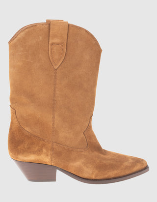Veloursleder-Cowboystiefel Duerto