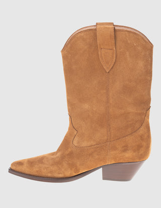 Veloursleder-Cowboystiefel Duerto