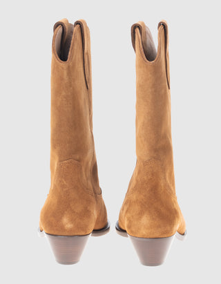 Veloursleder-Cowboystiefel Duerto