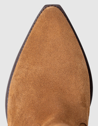 Veloursleder-Cowboystiefel Duerto
