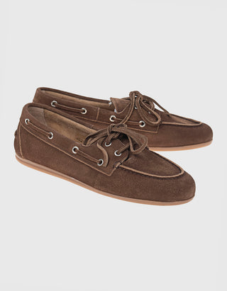 Veloursleder-Loafers