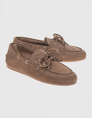 Veloursleder-Loafers