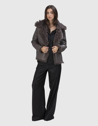 Lammleder Shearling Wendejacke Amra Nadal