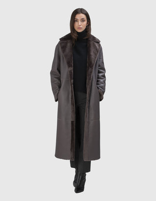 Lammleder Shearling Wendemantel Corine